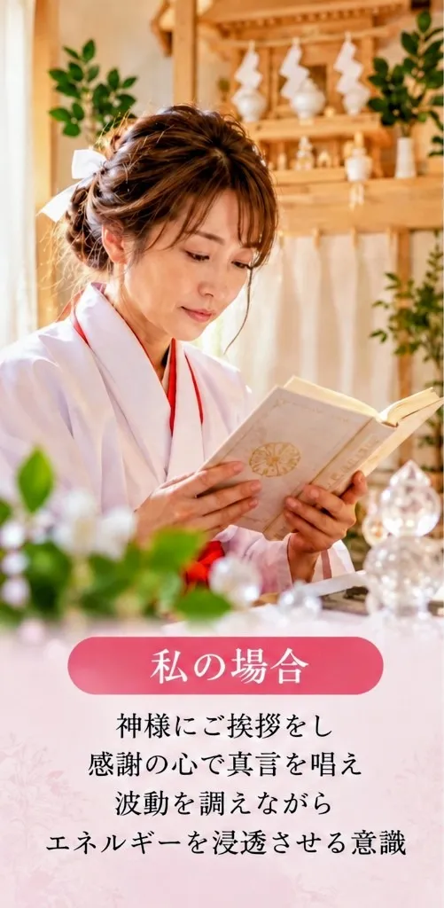 真言を唱えるときの向き合い方は?